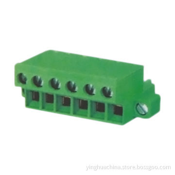 Terminal Block, Pitch 3.5/3.81mm Wire Cage, 28-16AWG Poles, 2P-24P, 300V/8A, Strip Length 9mm 0925